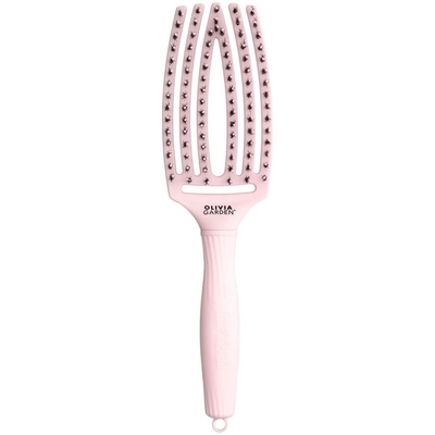 Olivia Garden Finger Brush Combo Medium Pastel Pink Haarborstel