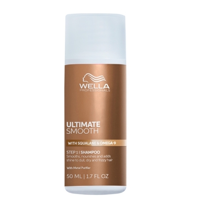 Wella Professionals Ultimate Smooth Shampoo - voor Droog & Pluizig Haar - 50 ml