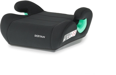 Deryan Cody Basic I-Size Autostoel Zitverhoger - 22-36 kg, 125-150 cm - Brede en Comfortabele Zitting met Zacht EPE-schuim - Met Armleuningen