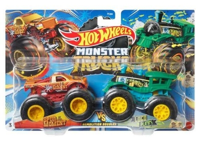 Hot Wheels - Monster Trucks Hot Wheels Monster Trucks 1:64 2-pack - HWN51 - Sneakerhead vs Sneakerhead