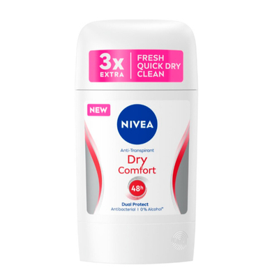 3x NIVEA Deodorant Stick Dry Comfort 40 ml