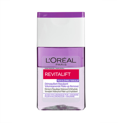 3x L'Oréal Revitalift Volumegevende Make-up Remover 125 ml