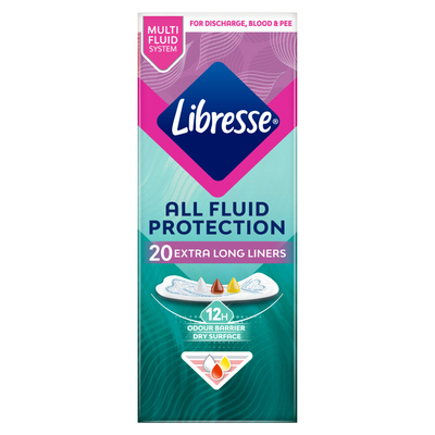 10x Libresse Inlegkruisjes Extra Protection Extra Long 20 stuks