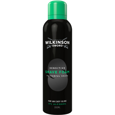 3x Wilkinson Sensitive Shave Foam 200 ml