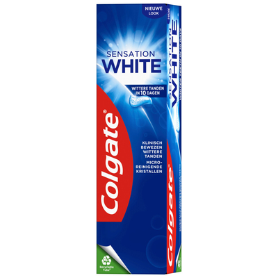 6x Colgate Tandpasta Sensation White 75 ml