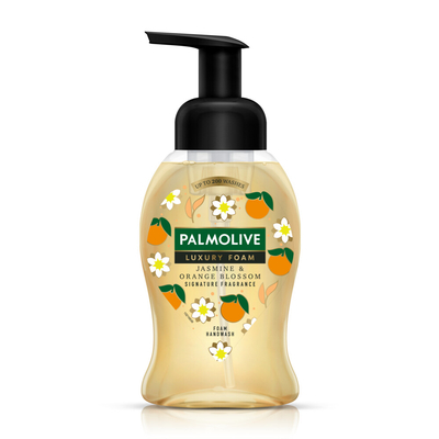 6x Palmolive Handzeep Luxury Foam Jasmine Orange Blossom 250 ml