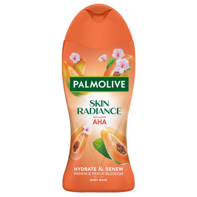 6x Palmolive Douchegel Skin Radiance Papaya Peach 250 ml