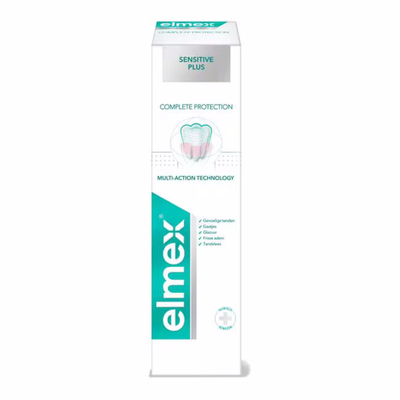 6x Elmex Tandpasta Sensitive Plus Complete Protection 75 ml