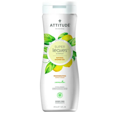 2x Attitude Douchegel Regenerating Lemon Leaves 473 ml