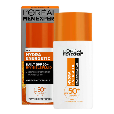 6x L'Oréal Men Expert Hydra Energetic Dagcrème SPF50+ 50 ml