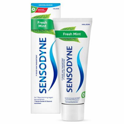 6x Sensodyne Tandpasta Fresh Mint 75 ml