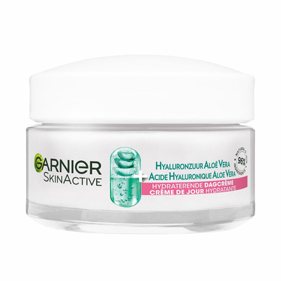 3x Garnier SkinActive Hyaluronzuur Aloë Vera Hydraterende Dagcrème 50 ml