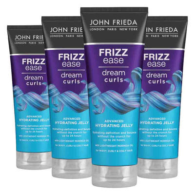4x John Frieda Frizz Ease Dream Curls Advanced Hydrating Jelly 200 ml