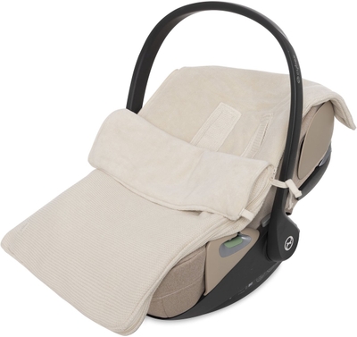 Jollein voetenzak groep 0+ 3/5 punts Basic Knit Oatmeal beige