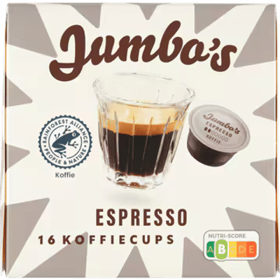 Jumbo's Dolce Gusto koffiecups Espresso Koffiecups 16 Stuks