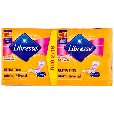 Libresse Ultra Thin Maandverband Normal - 32 stuks