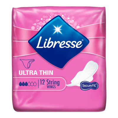 Libresse Ultra Thin Maandverband String - 12 stuks