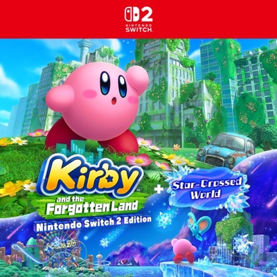 AOC Kirby and the Forgotten Land + Star-Crossed World Nintendo Switch 2 Edition UPGRADE PACK DLC (extra content) Nintendo Switch 2