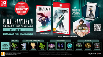 Final Fantasy VII Remake Intergrade Day One Edition Nintendo Switch 2