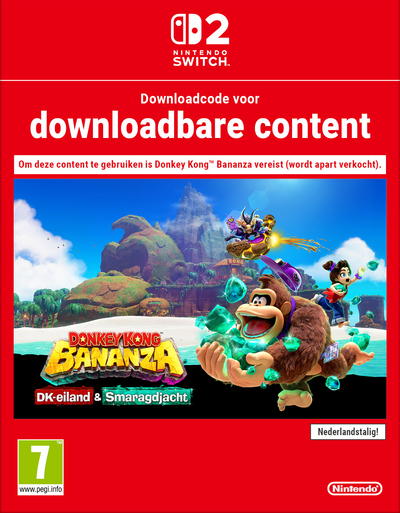 AOC Donkey Kong Bananza: DK Island & Emerald Rush DLC (extra content) Nintendo Switch