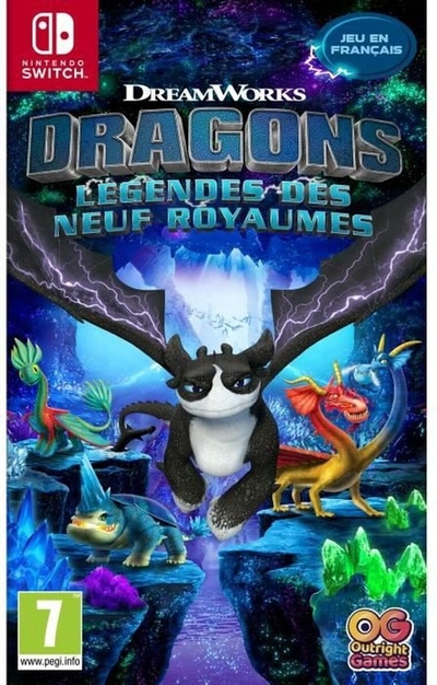 Dragons Legends of the Nine Realms (verpakking Frans, game Engels) Nintendo Switch