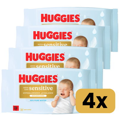 Huggies billendoekjes - 192 stuks