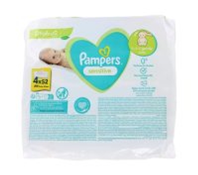Pampers Sensitive billendoekjes - 208 stuks