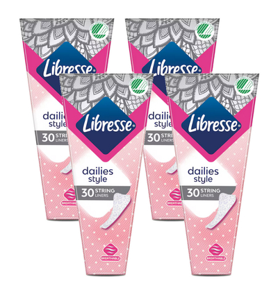 Libresse Dailies Style String Inlegkruisjes Multiverpakking 4x30ST