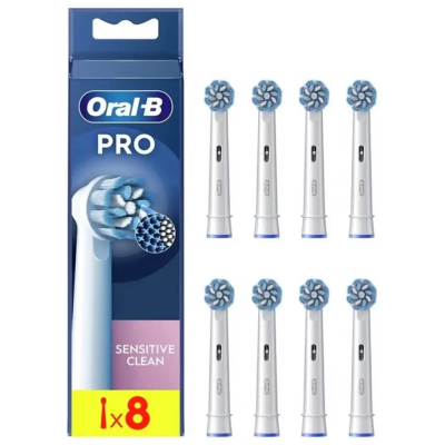 Oral-B Sensitive Clean  opzetborstels - 8 stuks