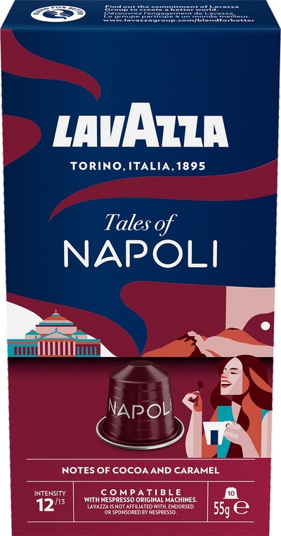 Lavazza Tales of Napoli Koffiecups - 10 x 10 stuks