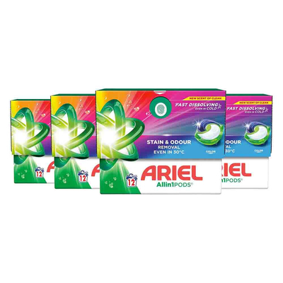 Ariel  wascapsules gekleurde was - 48 wasbeurten