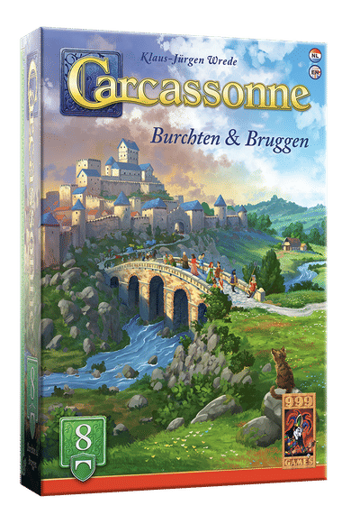 999 Games Carcassonne: Burchten & Bruggen – Uitbreiding 8 – 999 Games