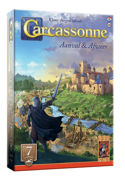 999 Games Carcassonne: Aanval & Afweer – Uitbreiding 7 – 999 Games
