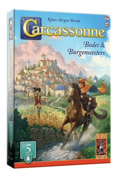 999 Games Carcassonne: Bodes & Burgemeesters – Uitbreiding 5 – 999 Games