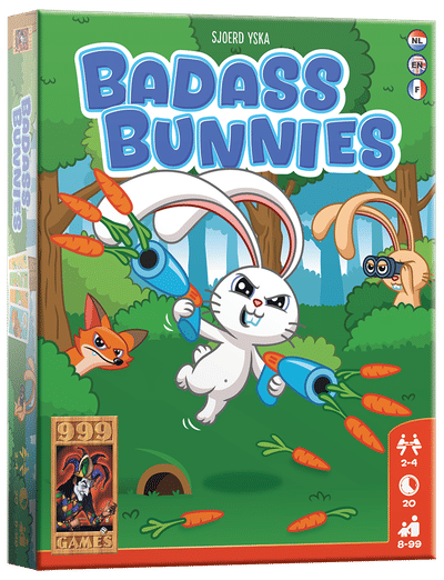 999 Games - Badass Bunnies - Eenvoudige spelregels