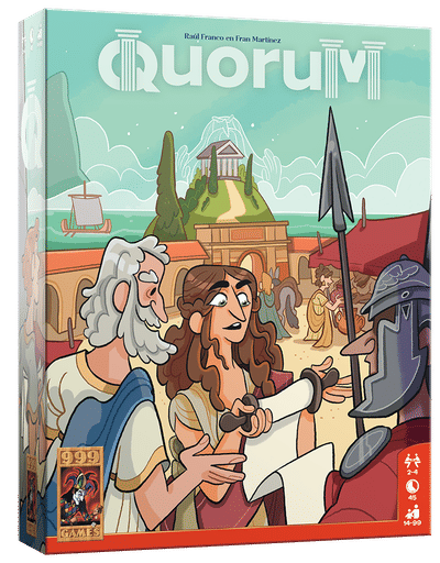 999 Games Quorum - Strategisch bordspel (2-4 spelers) | 999 Games