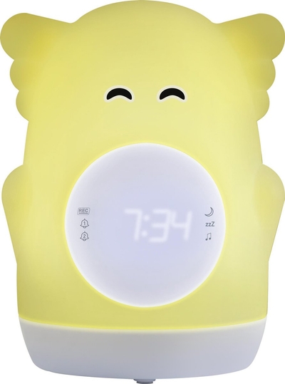 Bigben Slaaptrainer & Kinderwekker met USB en Verlichting - Akso