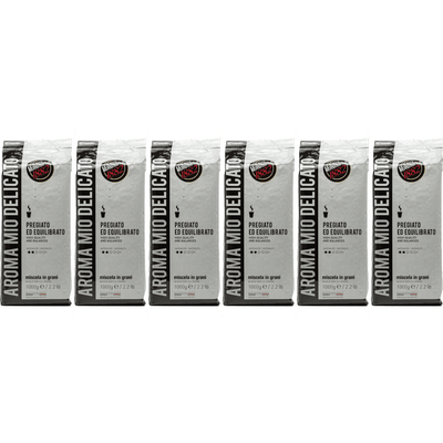 Caffè Vergnano 1882 Caffe Vergnano 1882 aroma mio delicato - koffiebonen - 6 x 1 kilo