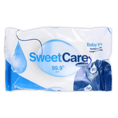 Sweet Care billendoekjes - 80 stuks