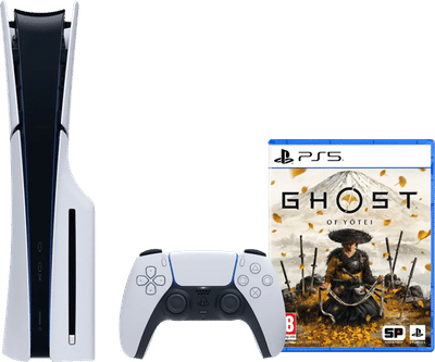 PlayStation 5 Slim Disc Edition + Ghost of Yotei