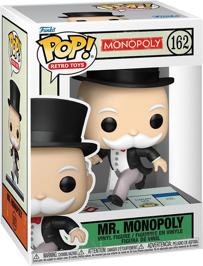 Funko Pop! Retro Toys: Monopoly - Mr. Monopoly #162