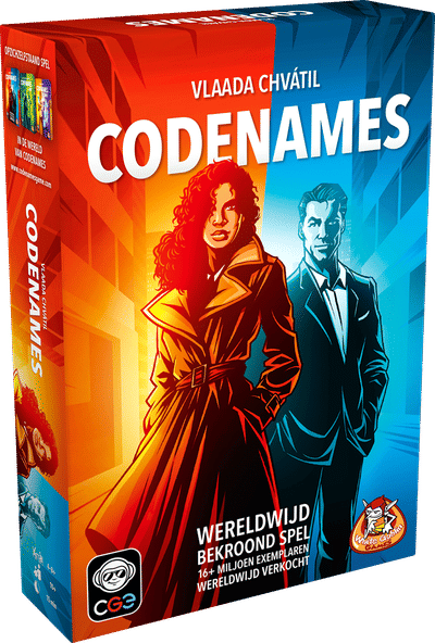 White Goblin Games Codenames (Nieuw Artwork) – Woordspel – White Goblin Games