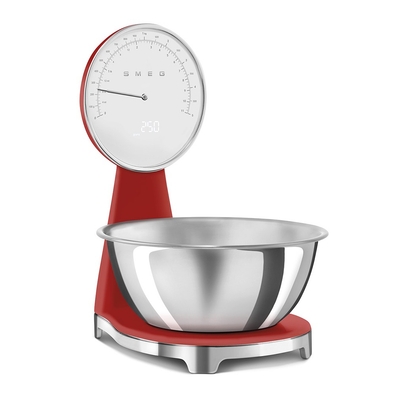 SMEG KSF01RDWW Keukenweegschaal