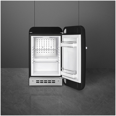 SMEG FAB5RBL6 Koelkast 50's Style - Zwart