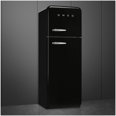 SMEG FAB30RBL6 Koel-vriescombinatie 50's Style - Zwart