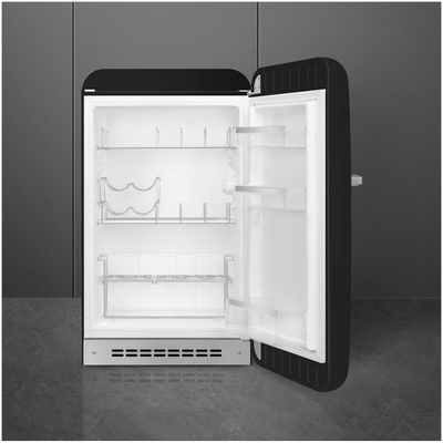 SMEG FAB10HRBL6 Vrijstaande Koelkast 50's Style - Zwart