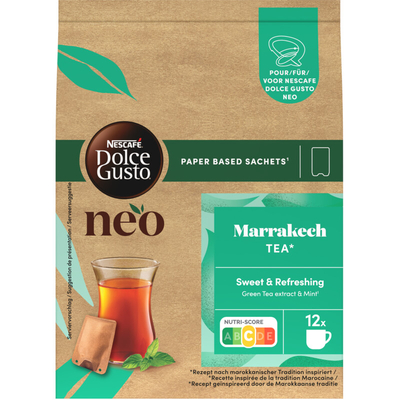 Nescafé Dolce Gusto Neo Marrakech tea capsules Dolce Gusto NEO koffiepads 12 stuks
