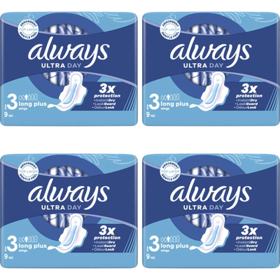 Always Maandverband Longs Plus 4-pack Maandverband 4 stuks