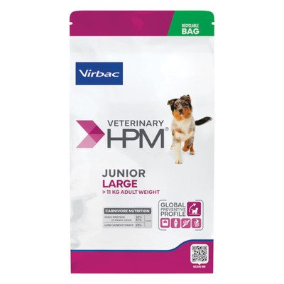 Virbac Veterinary HPM Junior Dog Special Large Hondenvoer - 12 kg - hondenbrokken