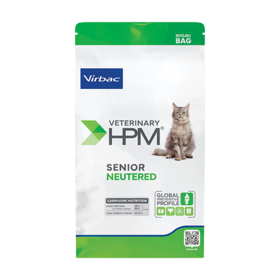 Virbac Veterinary HPM Senior Neutered Cat - 7 kg - kattenbrokken